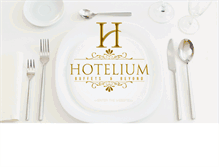 Tablet Screenshot of hotelium.in